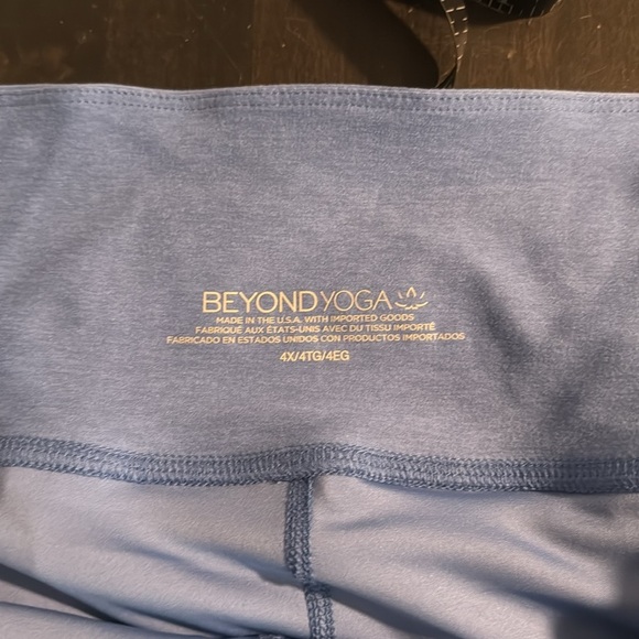 Beyond Yoga Light Blue Soft Brushed Activewear Skort Size 4X NWT - Picture 6 of 11